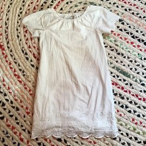 vineyard vines white eyelet dress